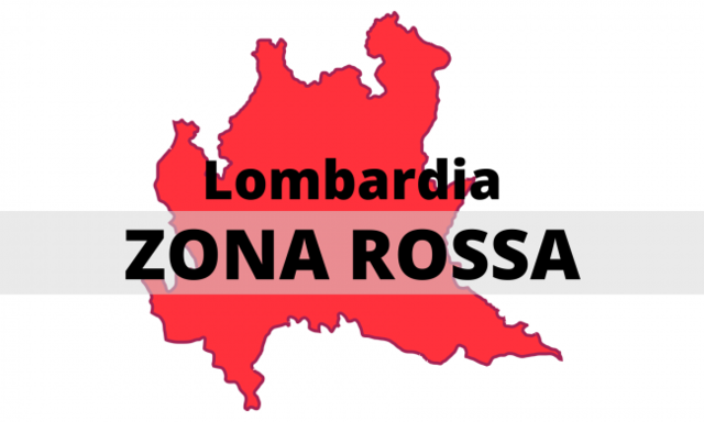 Ordinanza del Ministro della salute - Lombardia zona rossa